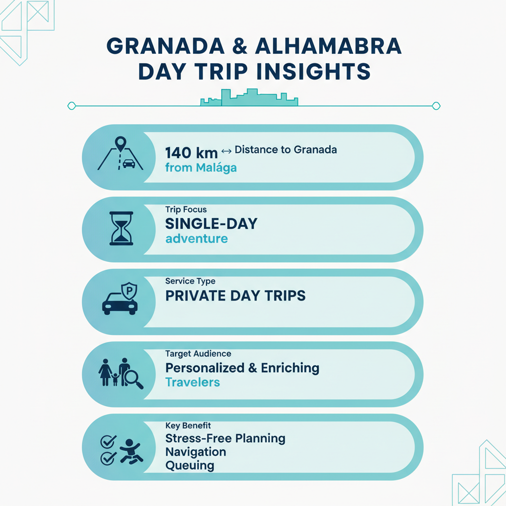 Infographic: Granada & Alhambra Day Trip Insights