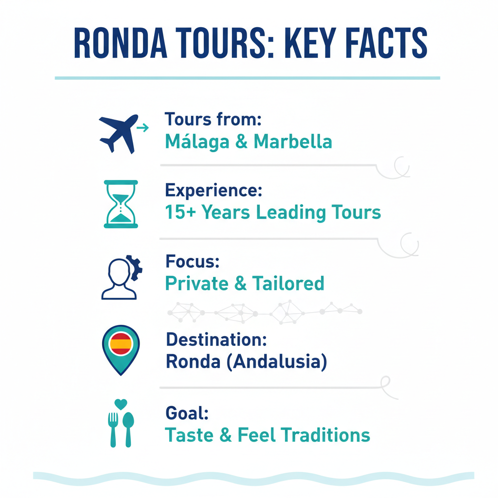 Infographic: Ronda Tours: Key Facts