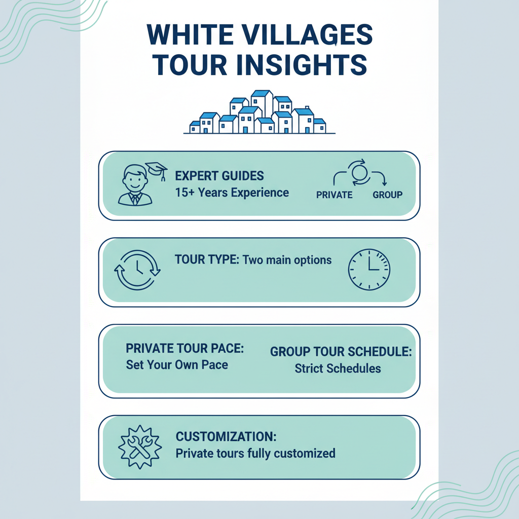 Infographic: White Villages Tour Insights