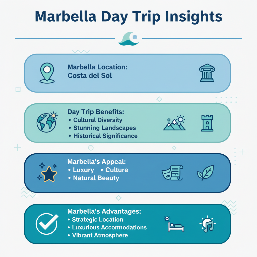 Infographic: Best Day Private Trips from Marbella