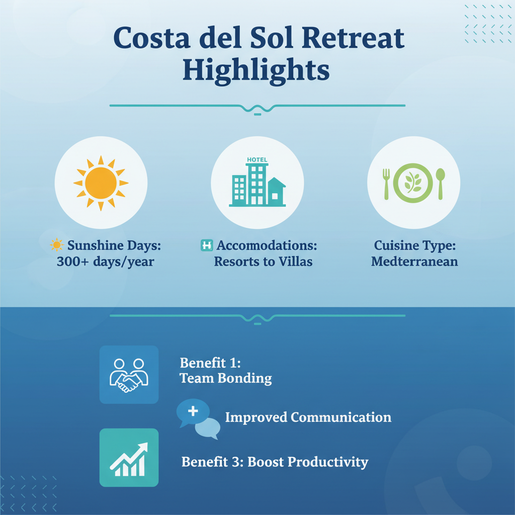 Infographic: Costa del Sol: Plan Your Perfect Company Retreat with Local Tours