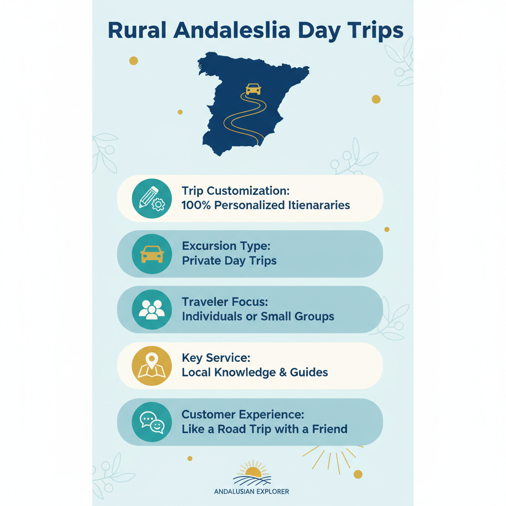 Infographic: Rural Andalusia day trips Malaga: Rural Andalusia Day Trips from Malaga with Costa Excursions
