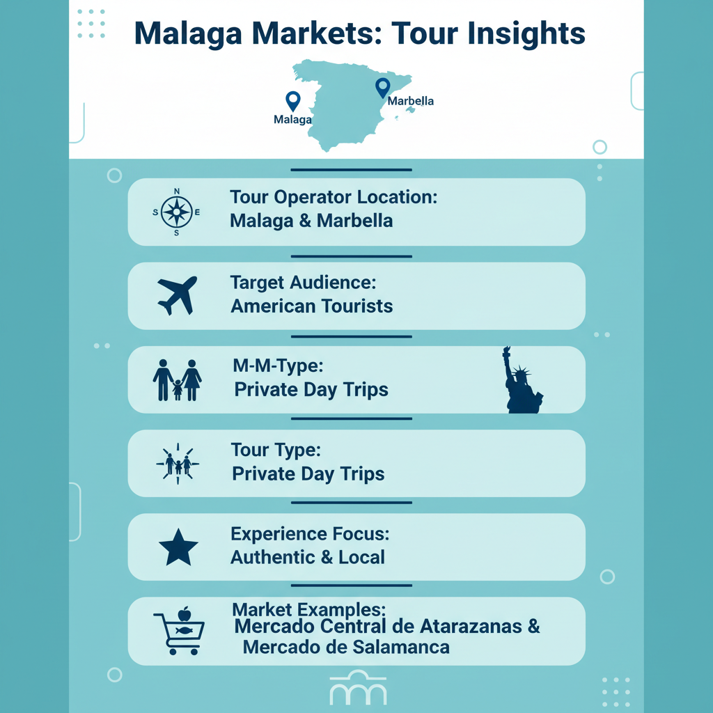 Infographic: Discovering Local Markets in Malaga with Costa Excursions