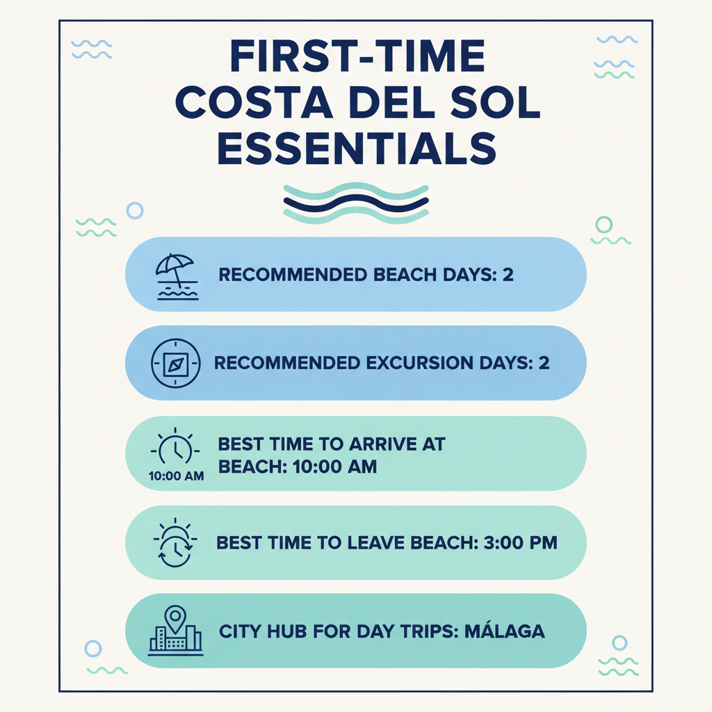 Infographic: The Ultimate Costa del Sol Bucket List for First-Time Visitors