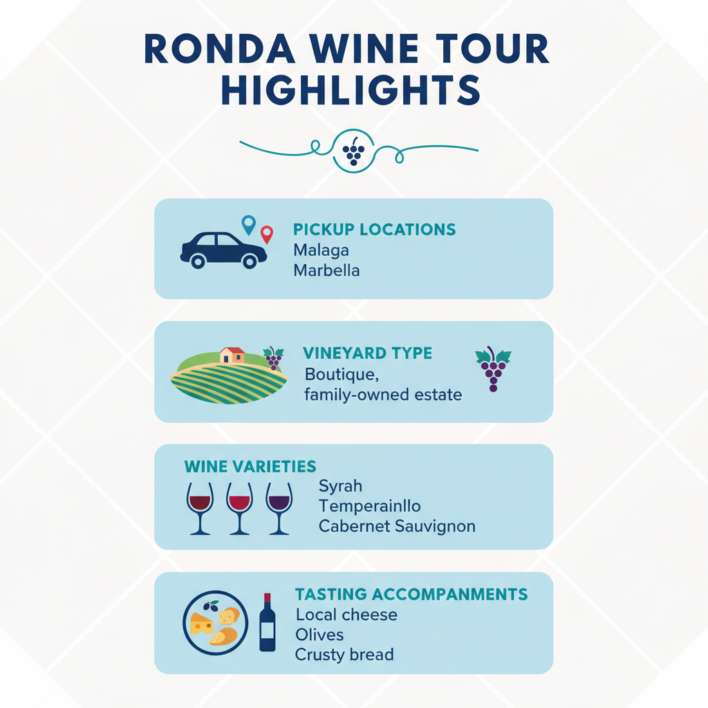 Infographic: Sip, Stroll & Savor: A Private Wine & Tapas Day in Ronda’s Vineyards