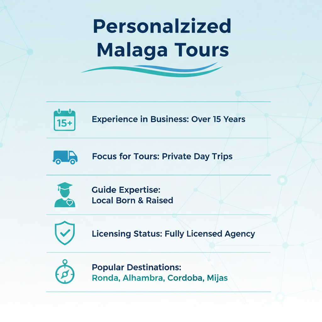 Infographic: Customized Historical Tours from Malaga: A Truly Personal Approach