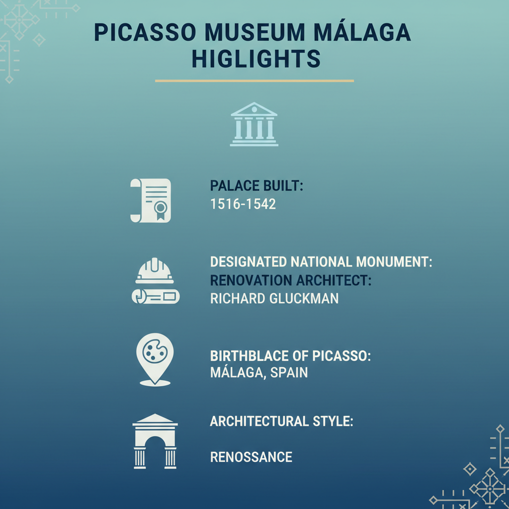 Infographic: Picasso Museum Malaga: Everything You Need to Know Before You Go